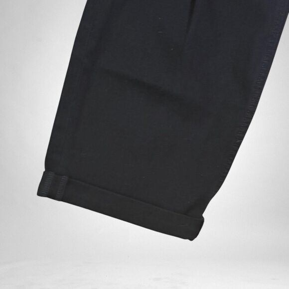 7 FOR ALL MANKIND Jen7 Women's Destructed Boyfriend Black Jeans NWT Size 20W - Picture 3 of 8